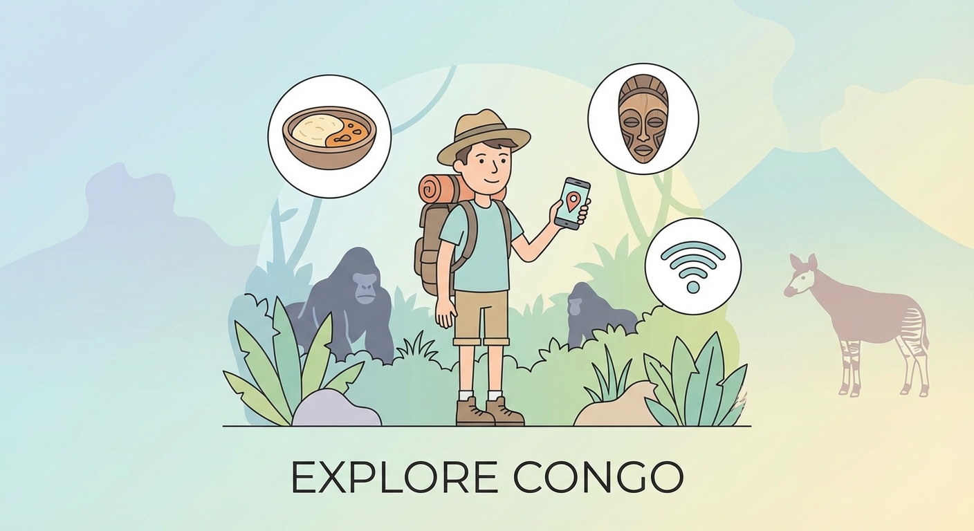 Congo, The Democratic the travel guide