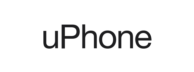 Official uPhone logo used in the website header