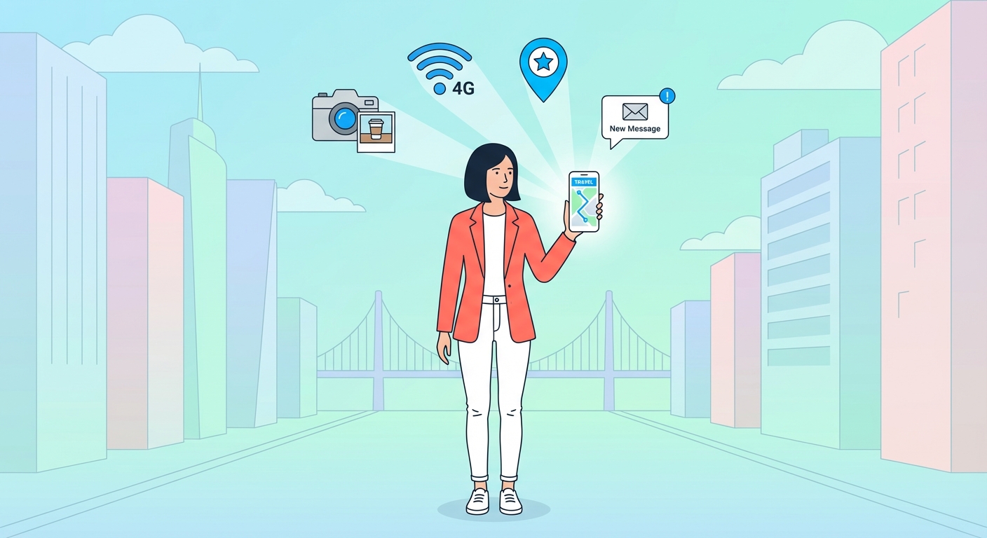 Manila, Philippines eSIM travel illustration