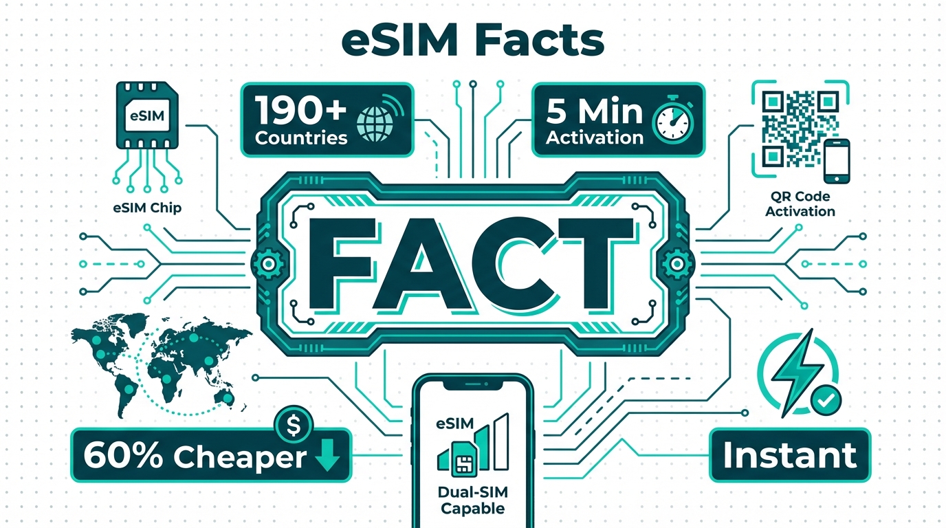 eSIM facts for travellers