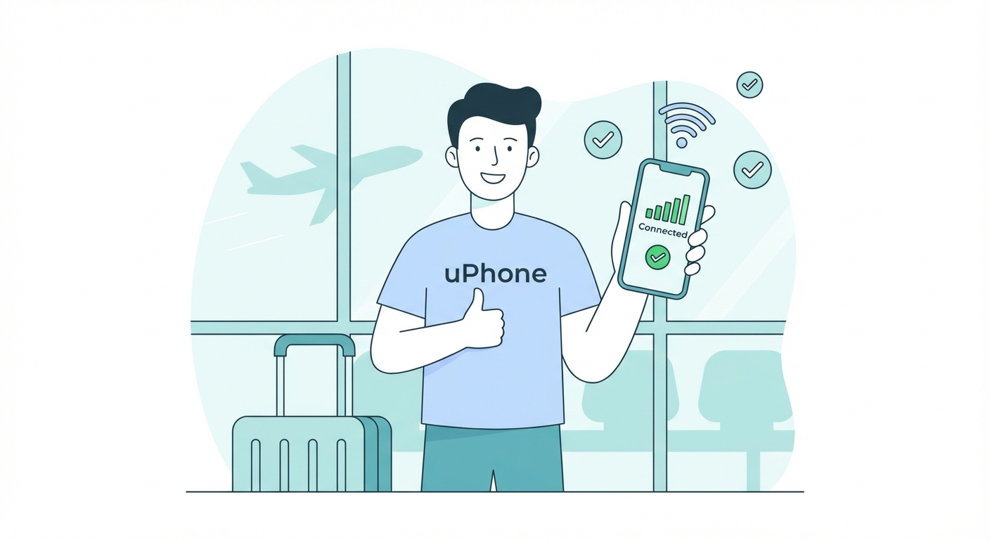 Ready to get connected with uPhone eSIM