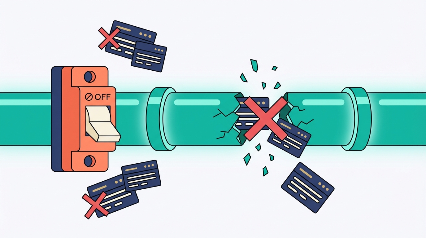 VPN kill switch illustration