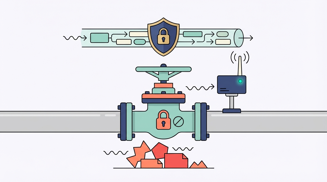 VPN kill switch safety valve concept