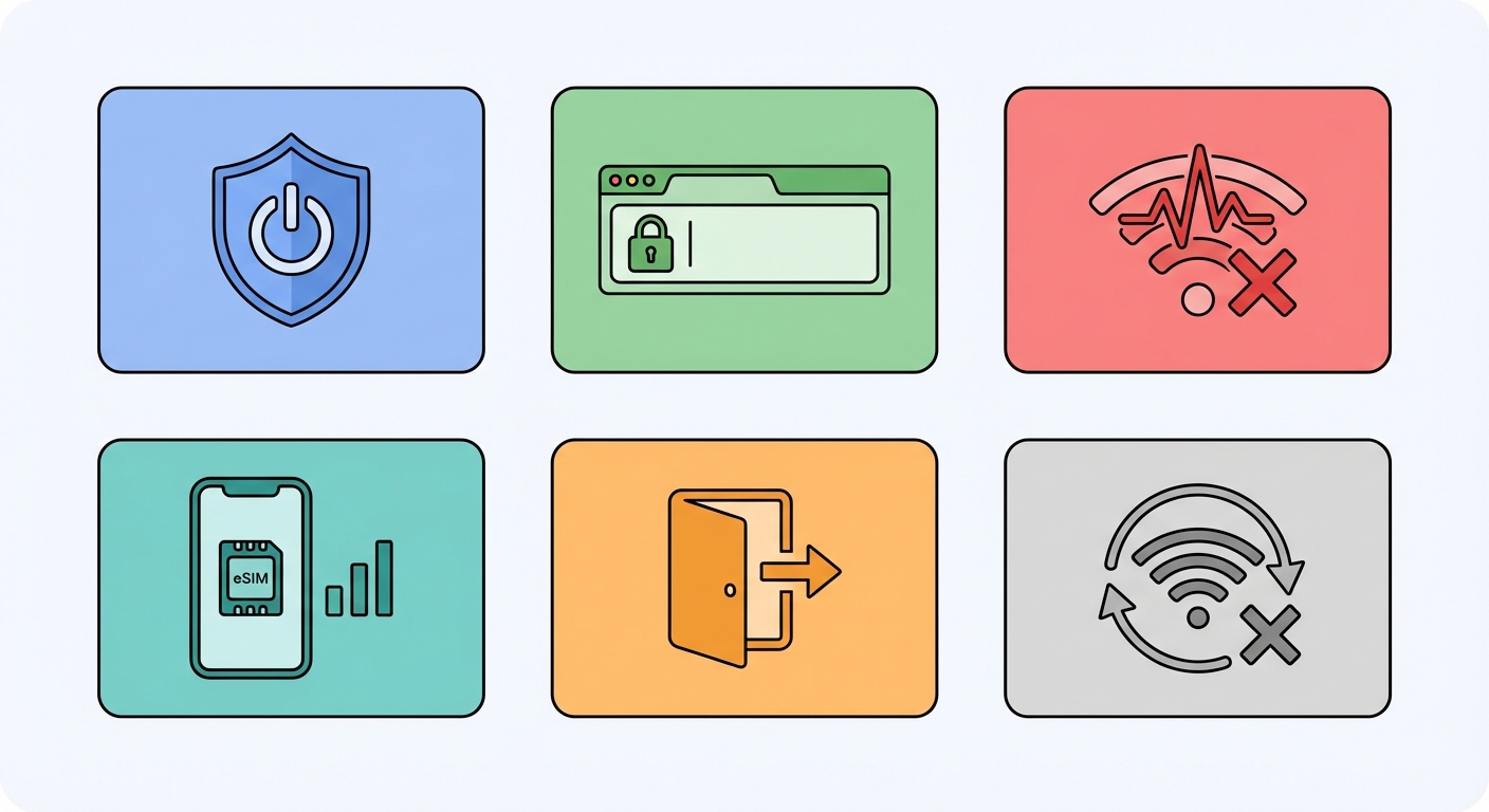 Public Wi-Fi safety rules