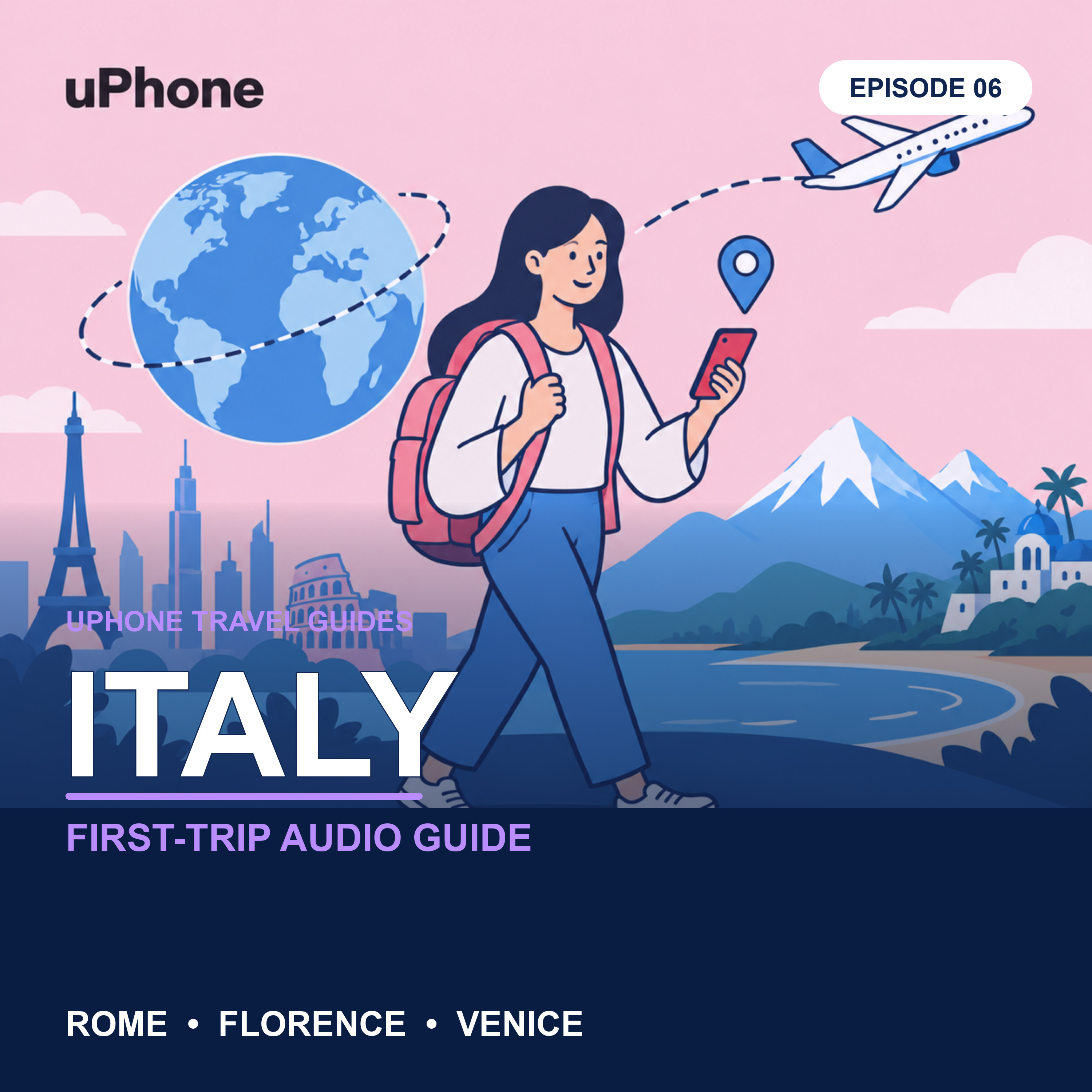 Cover art for Italy for First-Timers: A Calm Seven-Day Plan