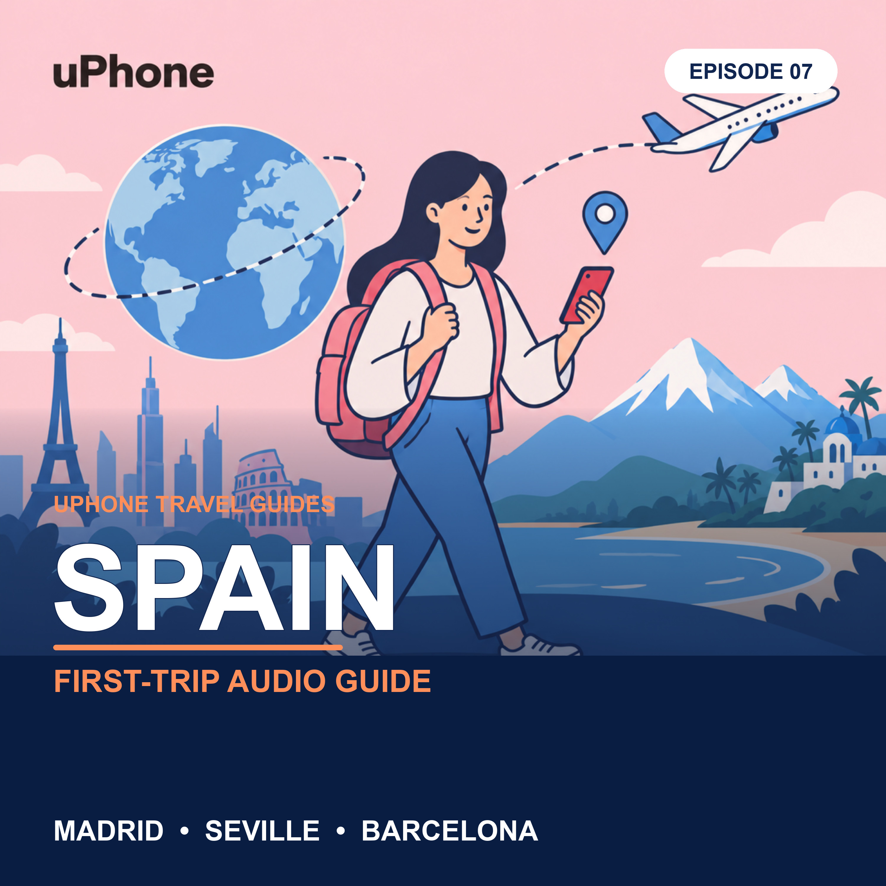 Cover art for Spain for First-Timers: A Calm Seven-Day Plan